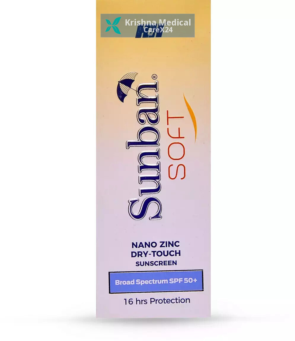 Sunban Soft Nano Zinc Dry Touch Sunscreen