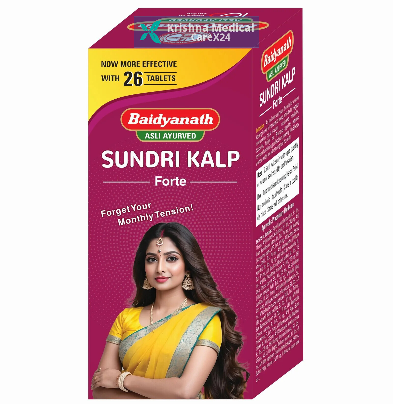 Sundri Kalp Forte Liquid (26 Tablet)