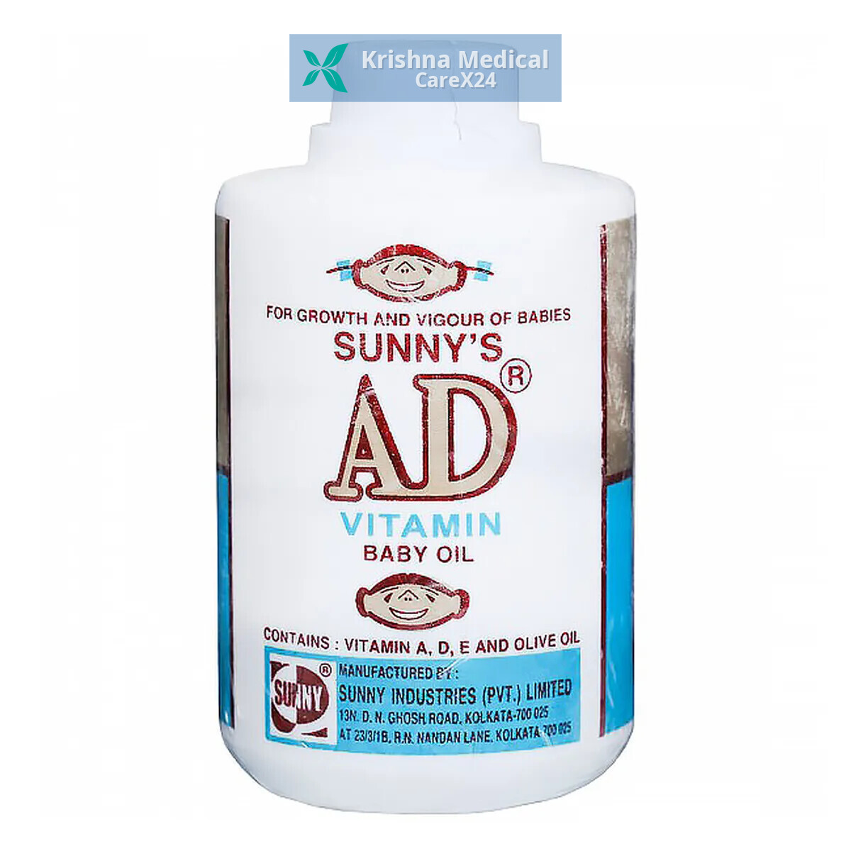 Sunnys AD Vitamin Baby Oil