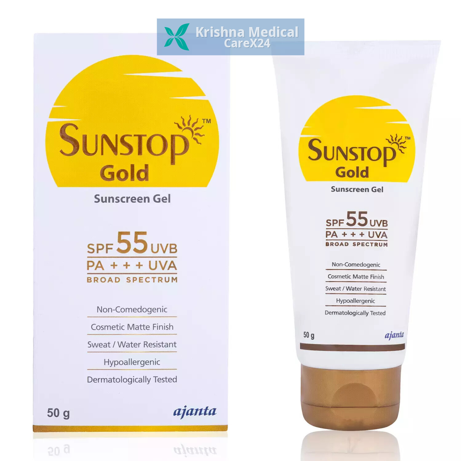 Sunstop Gold SPF 55 Sunscreen Gel