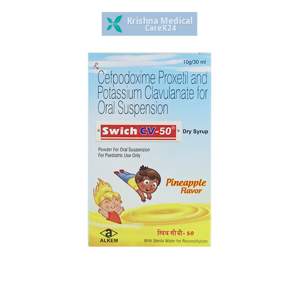 Swich CV 50 Pineapple Dry Syrup