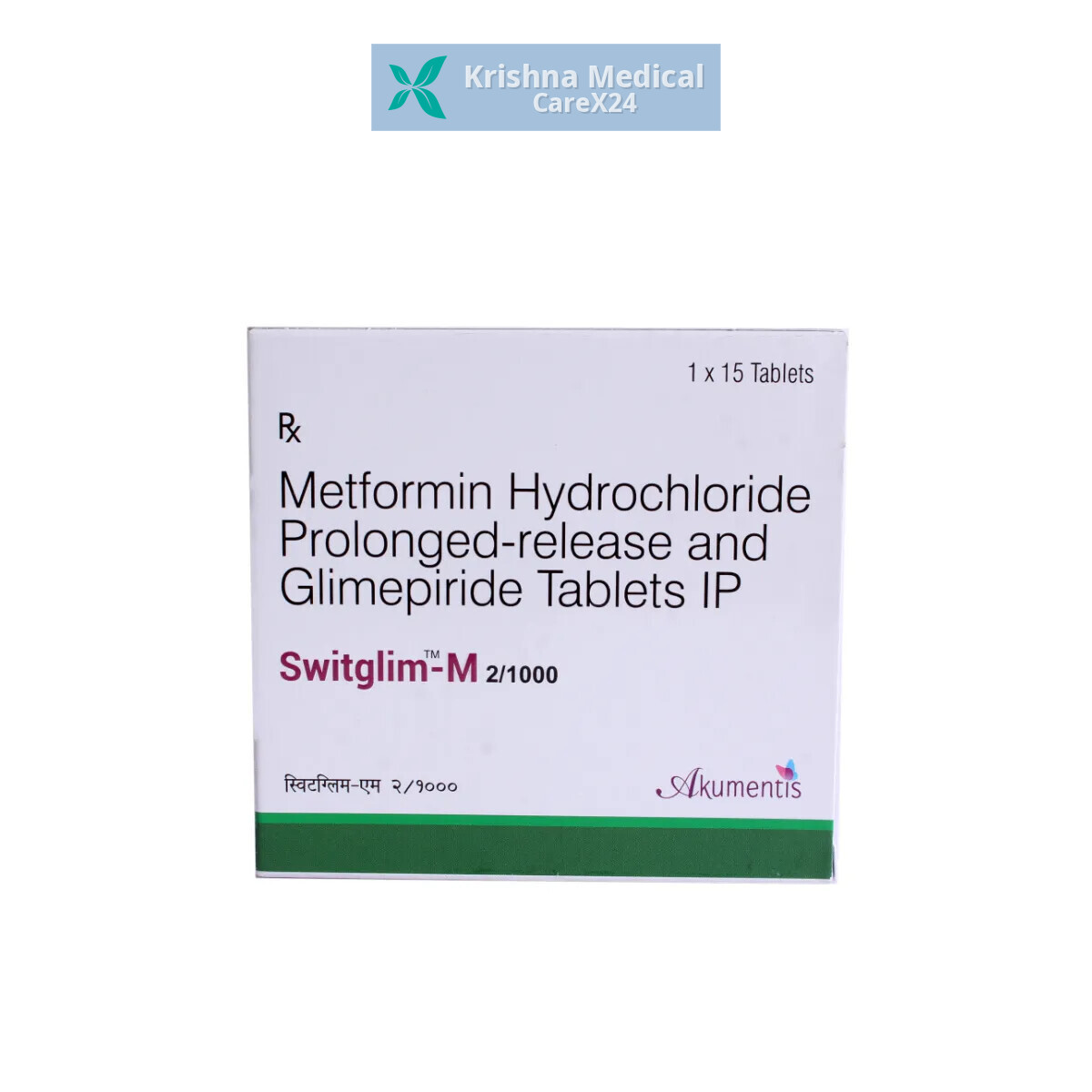 Switglim M 2/1000 Tablet