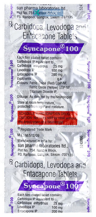 Syncapone 100 Tablet