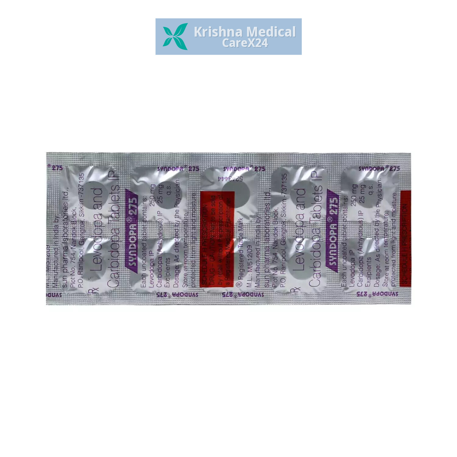 Syndopa 275 Tablet