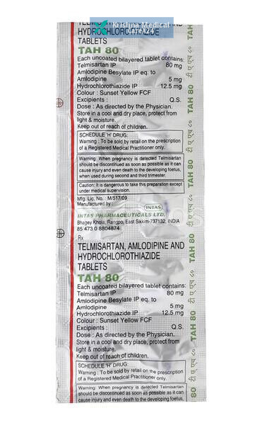 Tah 80 Tablet