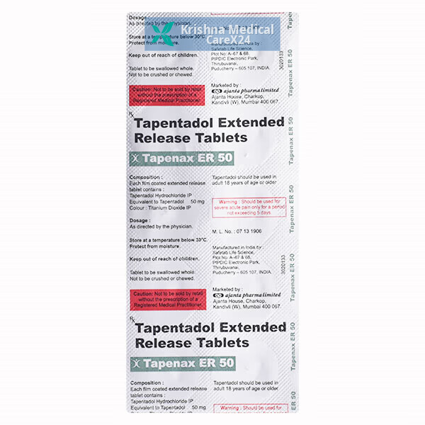 Tapenax ER 50 Tablet