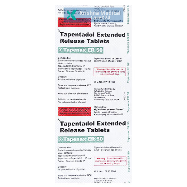 Tapenax ER 50 Tablet