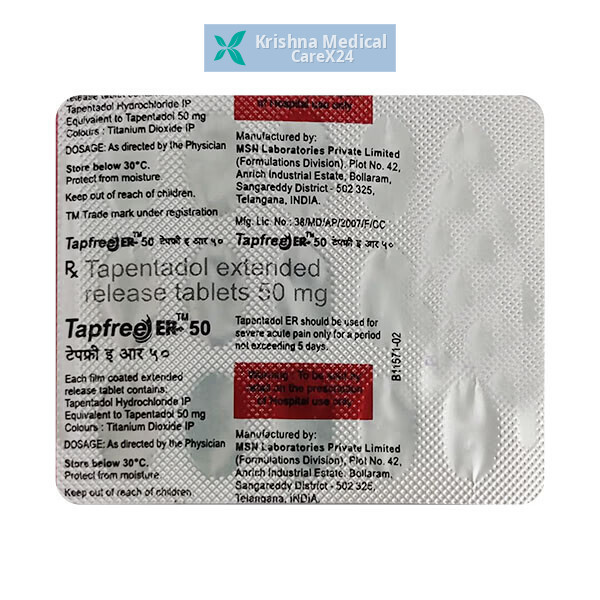 Tapfree ER 50 Tablet