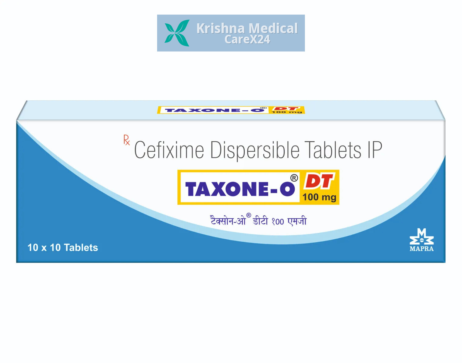 Taxone-O DT 100mg Tablet