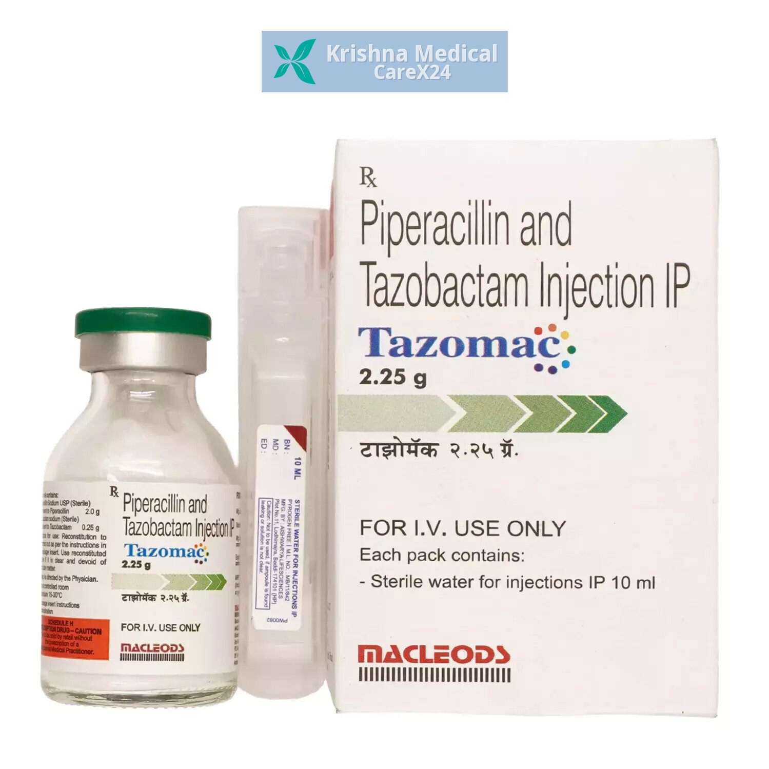 Tazomac 2.25g Injection
