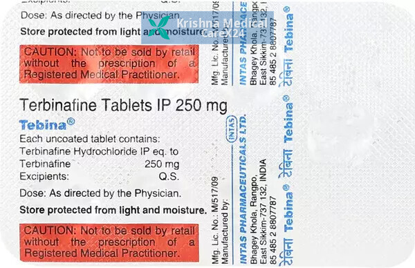 Tebina 250 Tablet