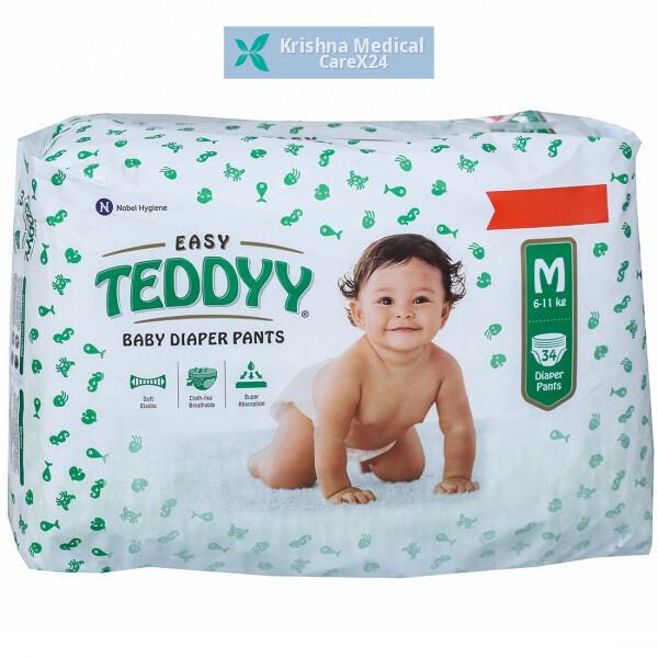 Teddyy Easy Baby Diaper Pants Medium