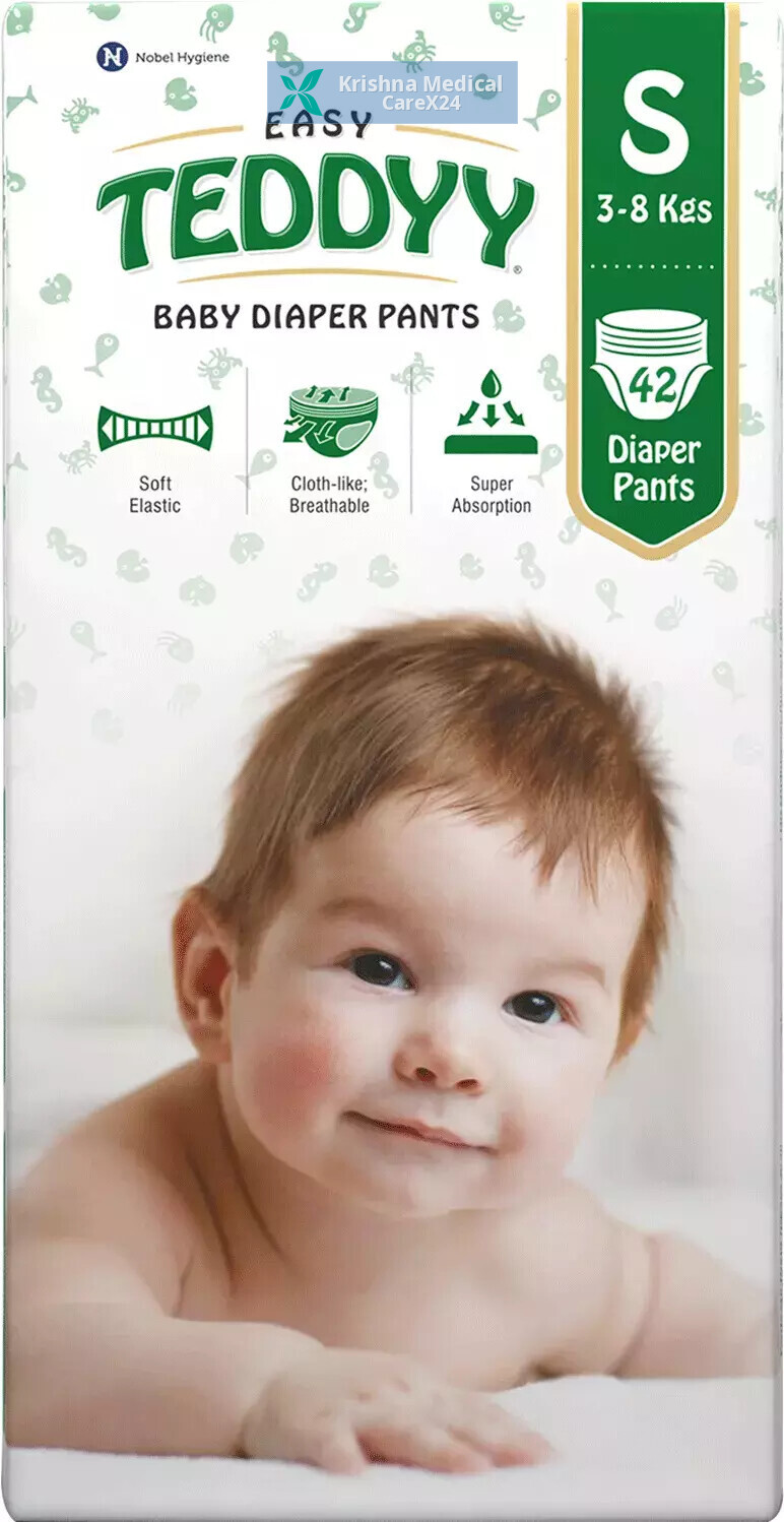 Teddyy Easy Baby Diaper Pants Small