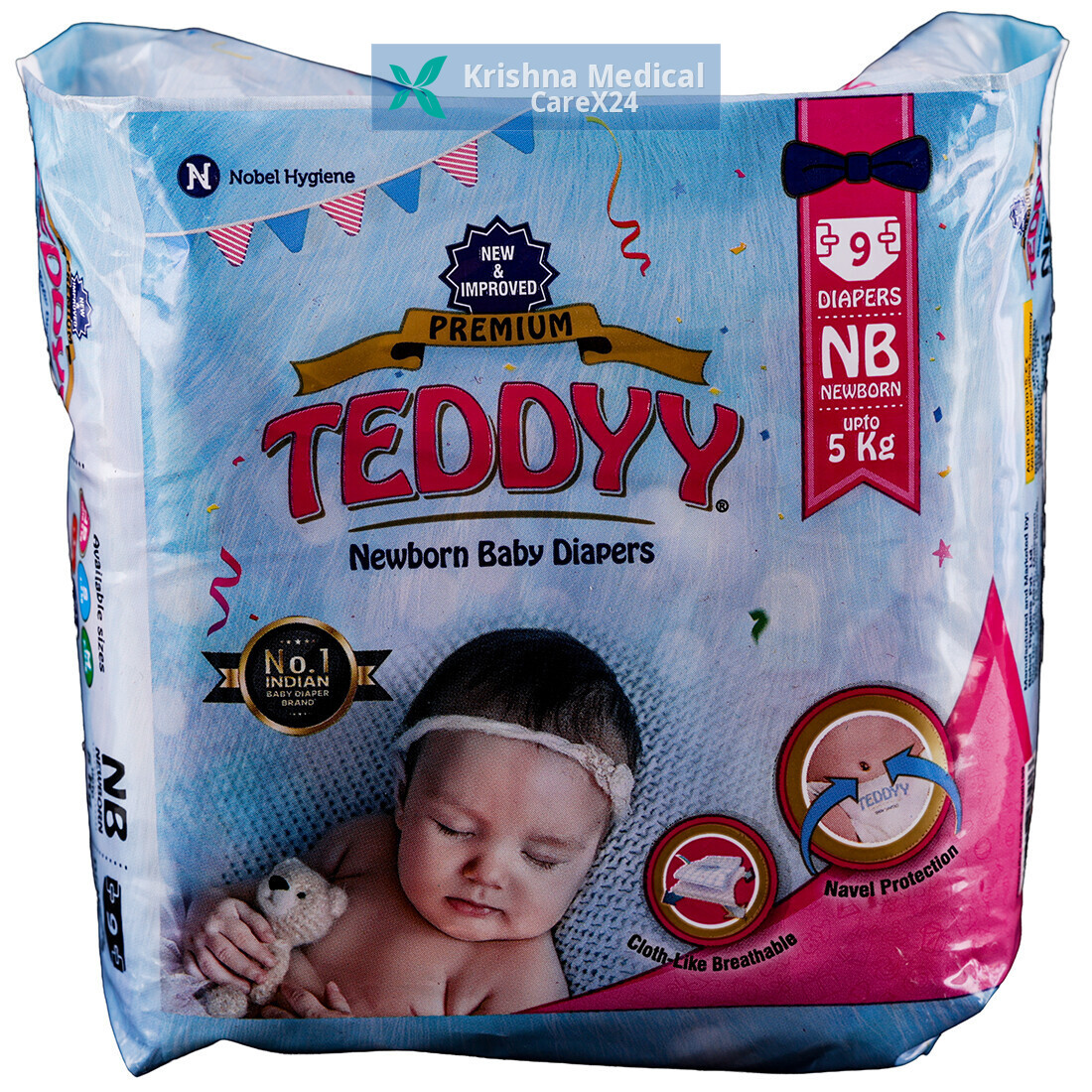 Teddyy Premium Baby Diapers NB