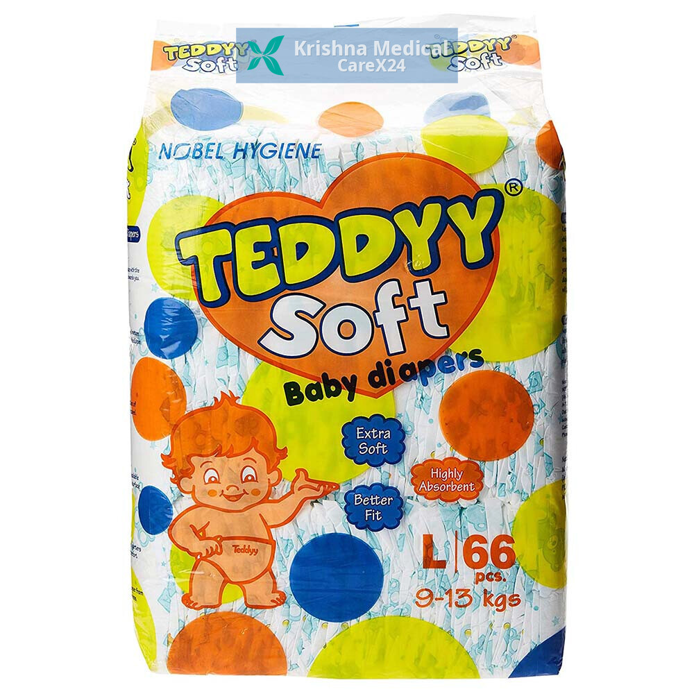 Teddyy soft Baby Diapers (Large)