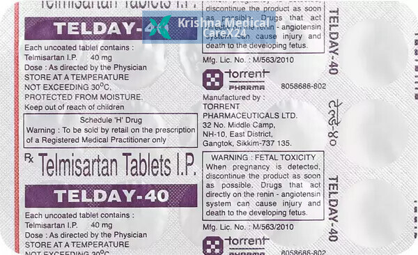 Telday 40 Tablet