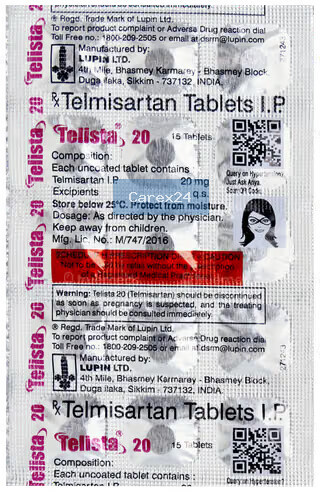 Telista 20 Tablet
