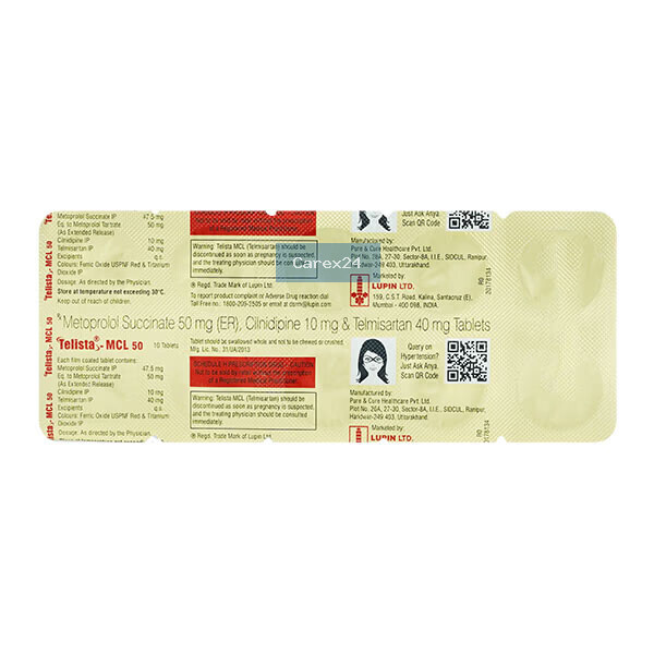 Telista MCL 50 Tablet
