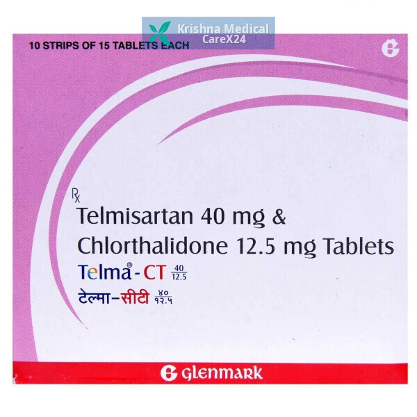 Telma CT 40/12.5 Tablet