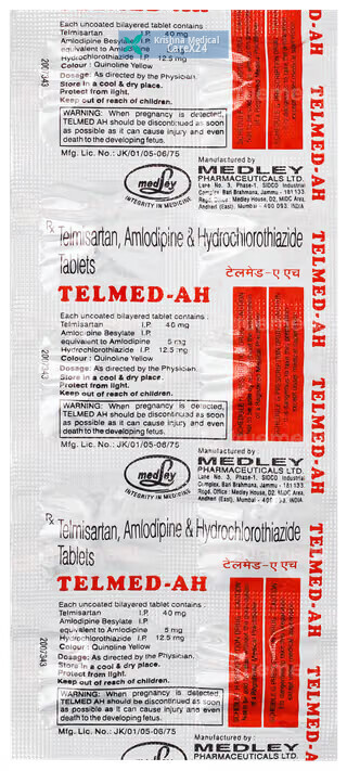 Telmed AH Tablet