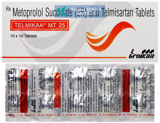 Telmikaa MT 25 Tablet