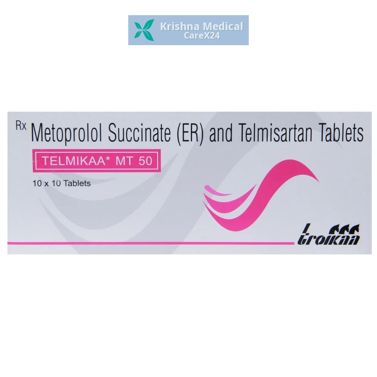 Telmikaa MT 50 Tablet