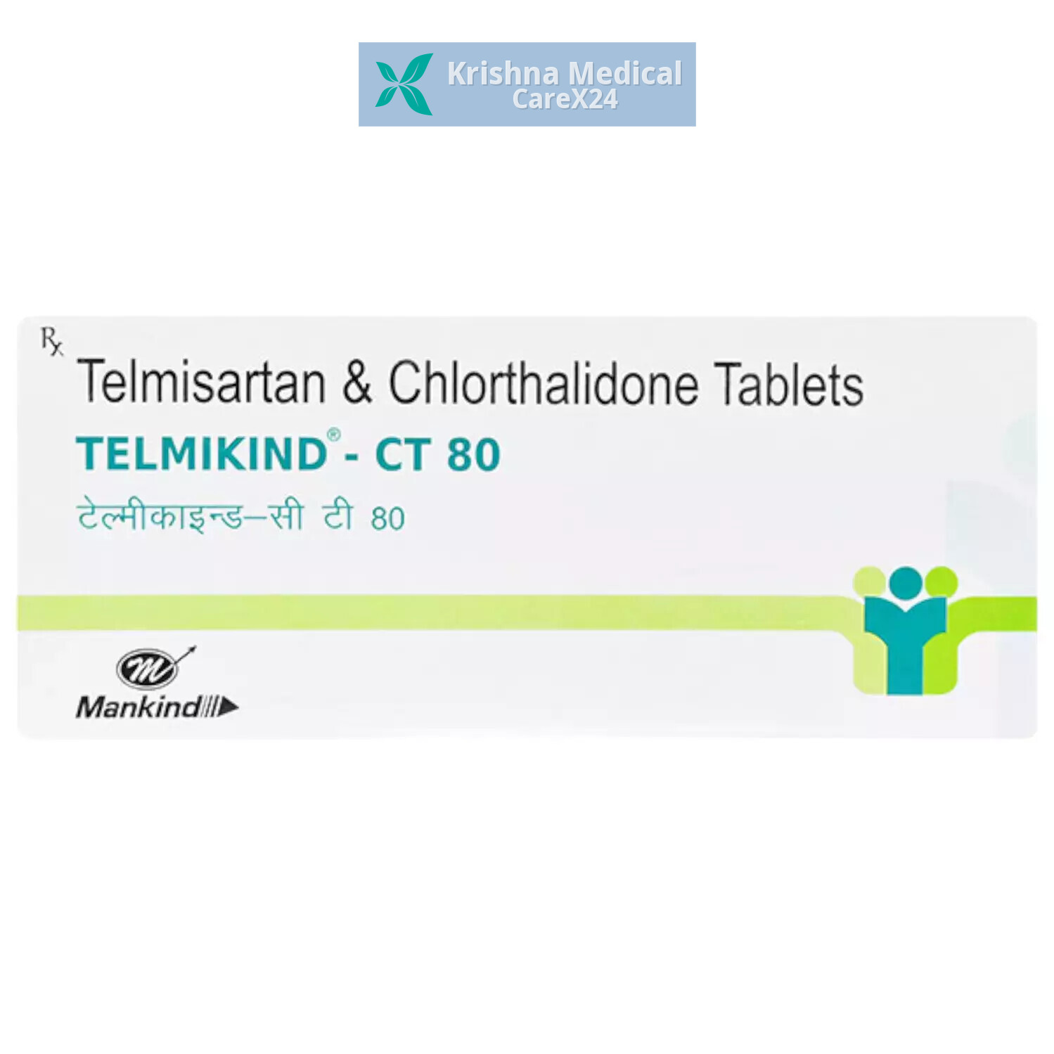 Telmikind CT 80 Tablet