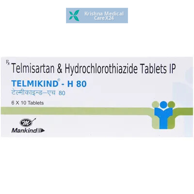 Telmikind H 80 Tablet