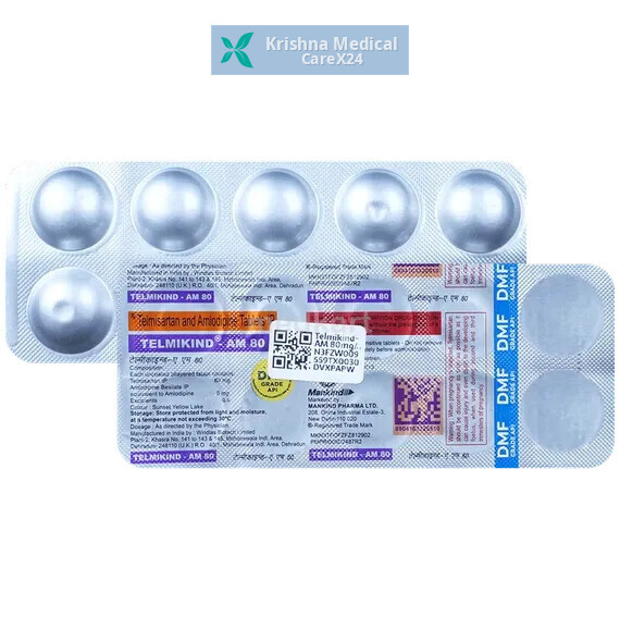 Telmikind-AM 80 Tablet
