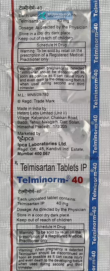 Telminorm 40 Tablet