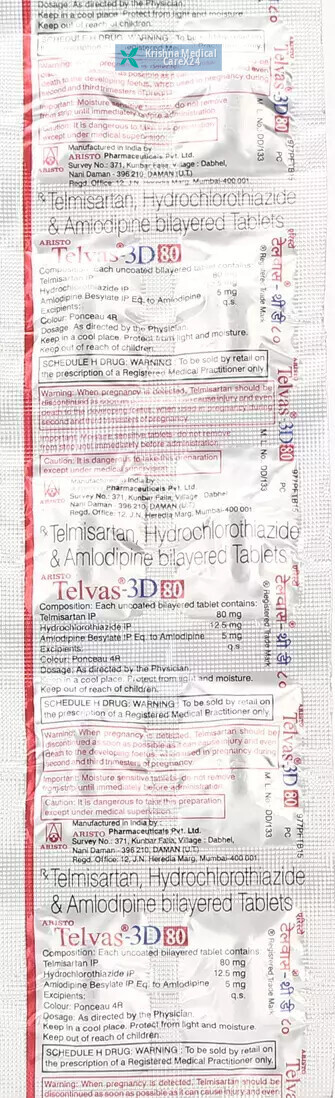 Telvas 3D 80 Tablet