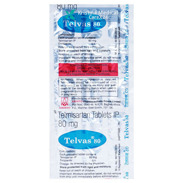 Telvas 80 Tablet