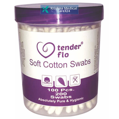 Tenderflo Soft Cotton Swabs