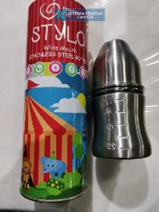 Tenderflo Stylo Stainless Steel Wide Mouth Feeding Bottle