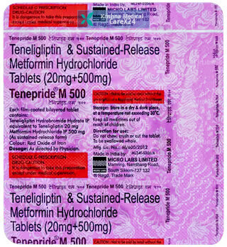 Tenepride M 500 Tablet