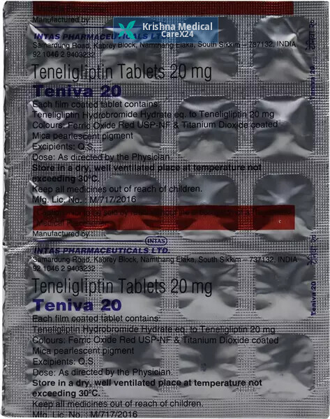 Teniva 20 Tablet