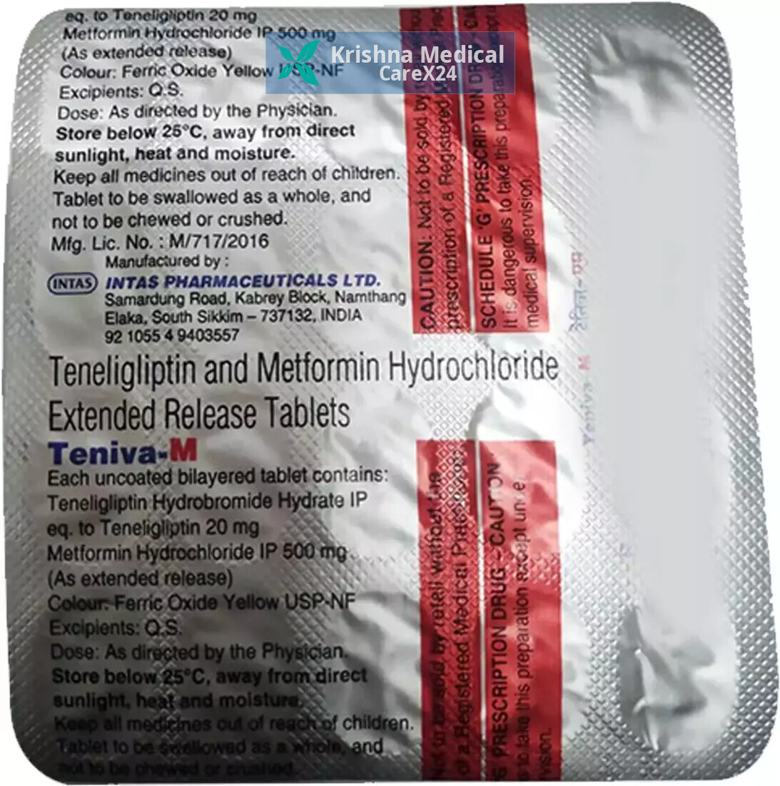 Teniva M Tablet