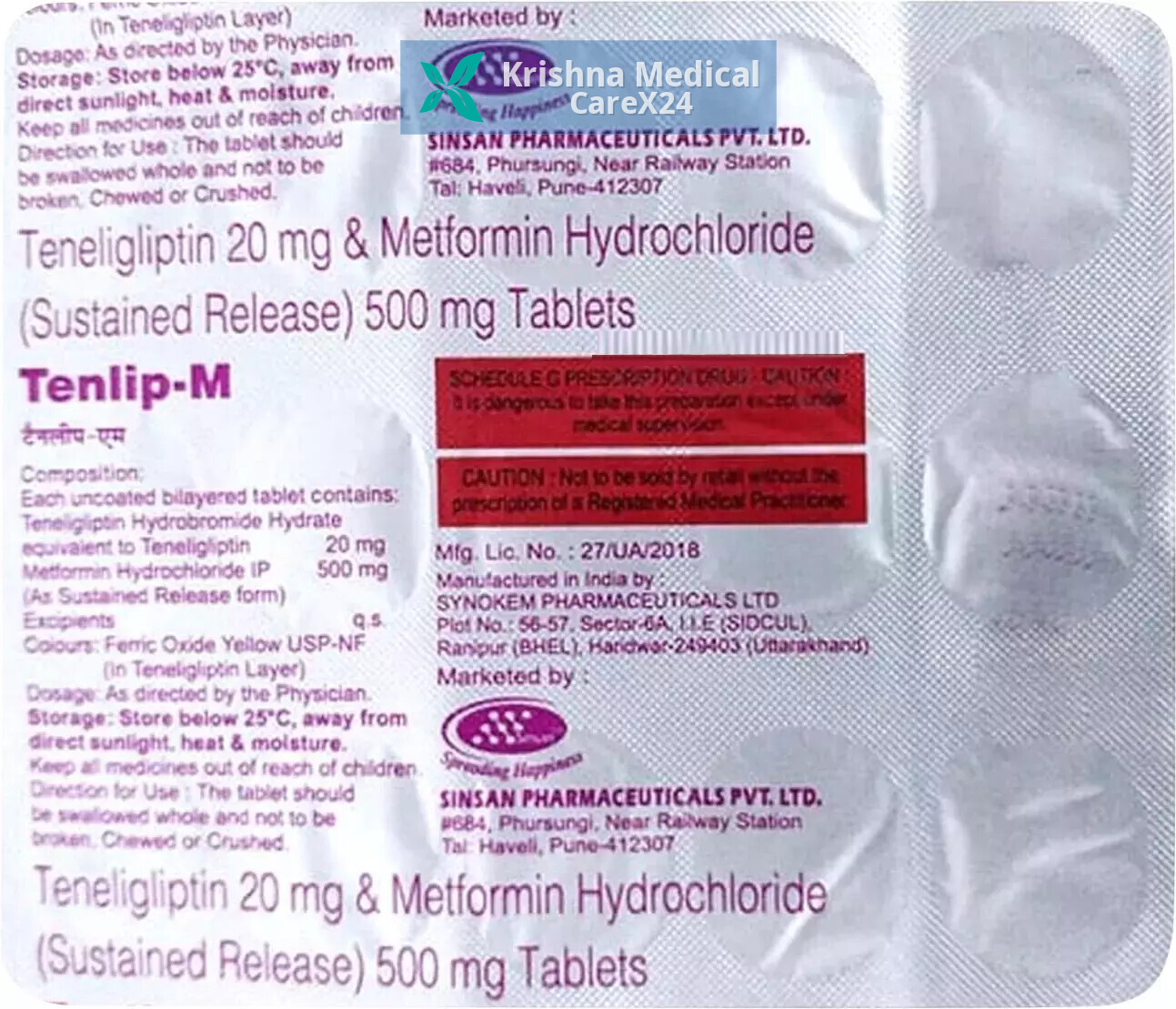 Tenlip M Tablet