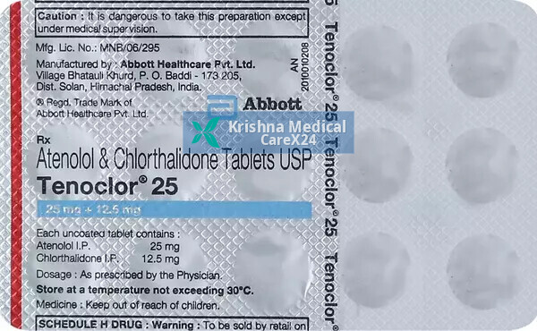 Tenoclor 25 Tablet