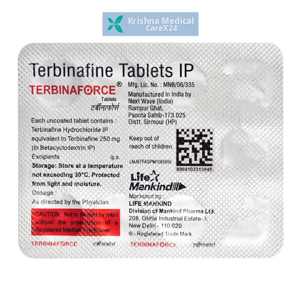 Terbiforce 250 Tablet