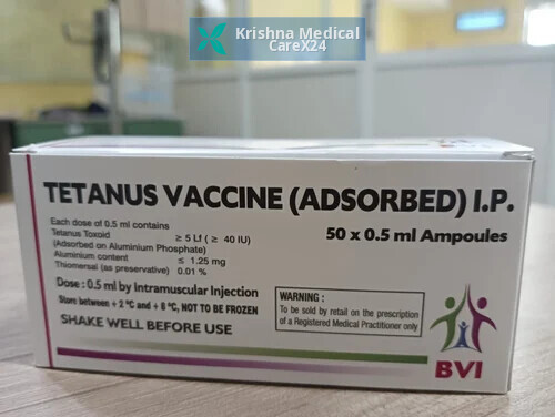 Tetanus Vaccine Adsorbed (0.5ml)
