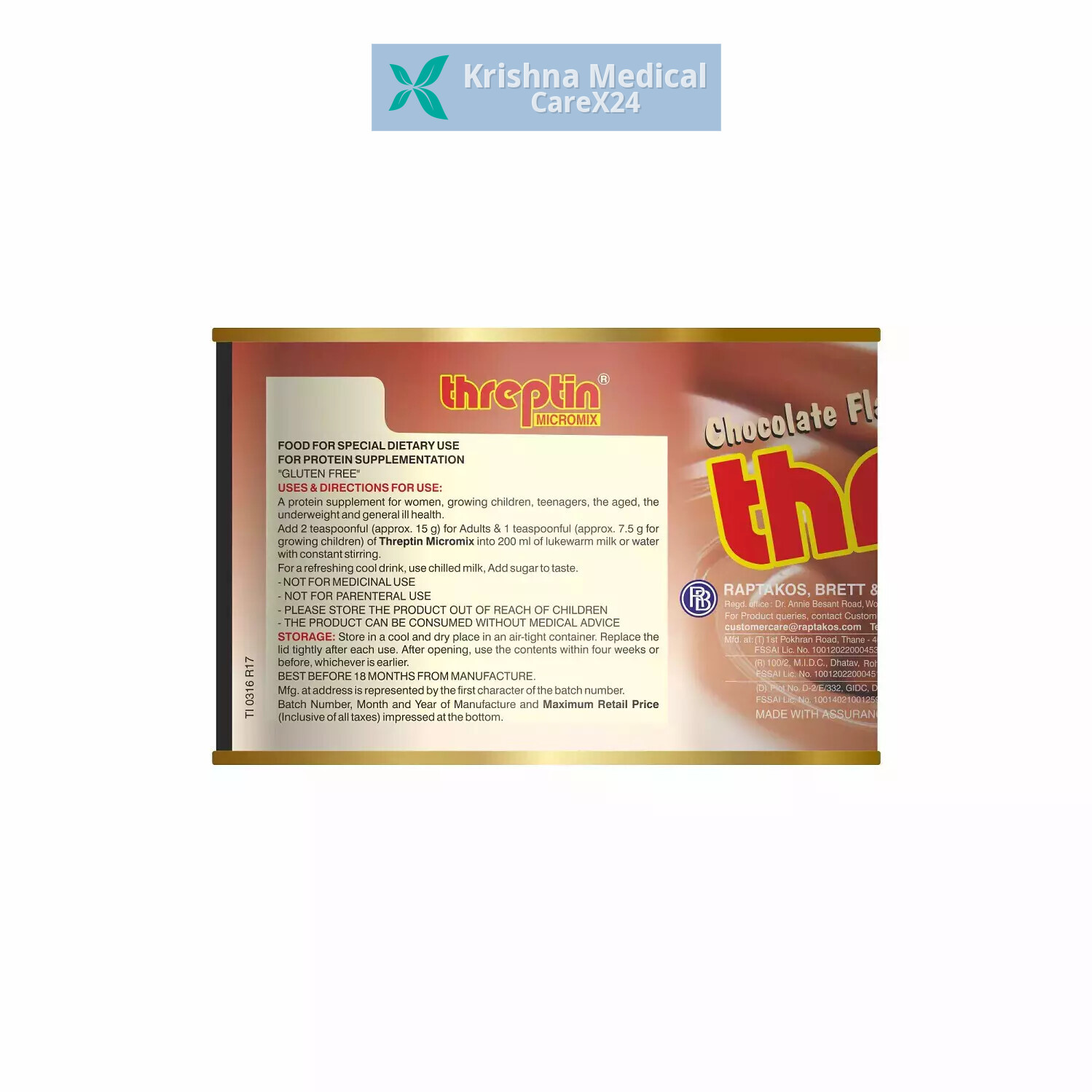 Threptin Micromix Powder Chocolate