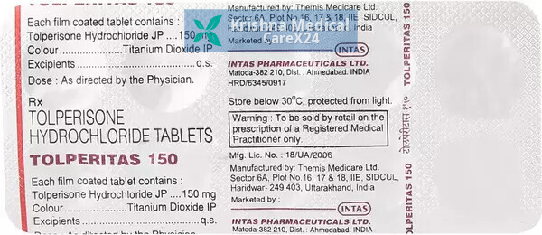 Tolperitas 150 Tablet