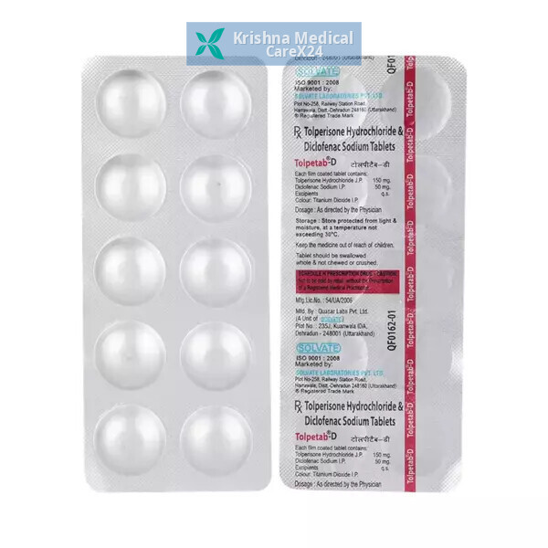 Tolpetab-D 150mg/50mg Tablet