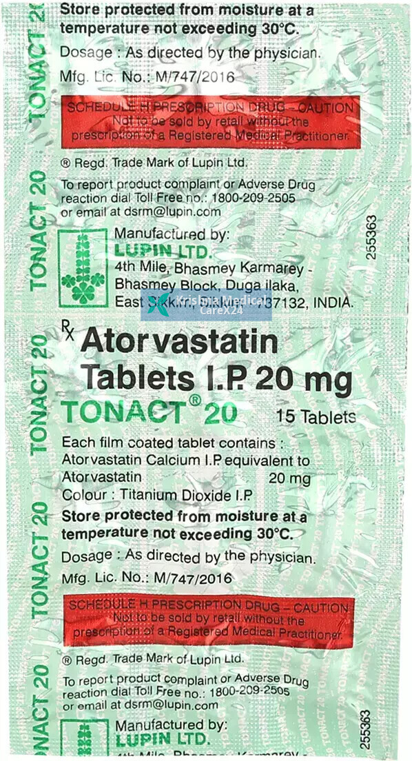 Tonact 20 Tablet