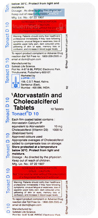 Tonact D 10 Tablet