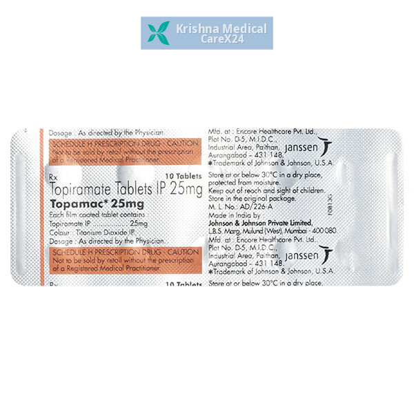Topamac 25 Tablet