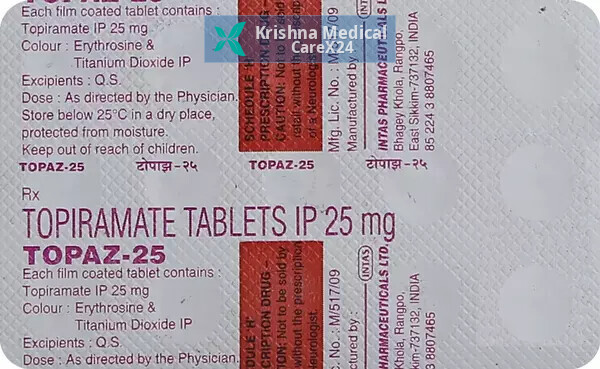 Topaz 25 Tablet