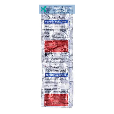 Topcef Clav 200 Tablet