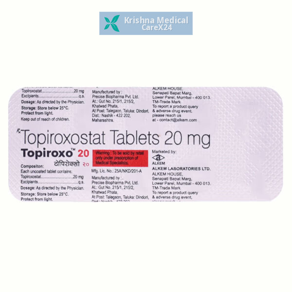 Topiroxo 20 Tablet